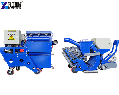 shot blasting machine for concrete