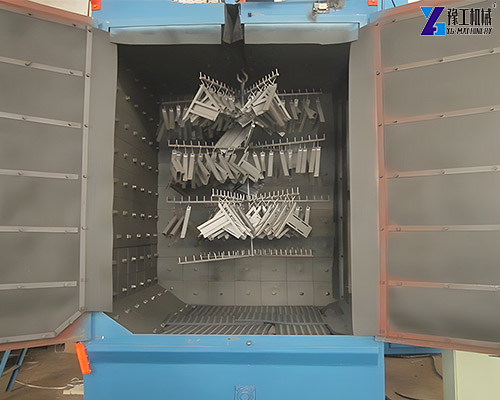 spinner hanger shot blasting machine