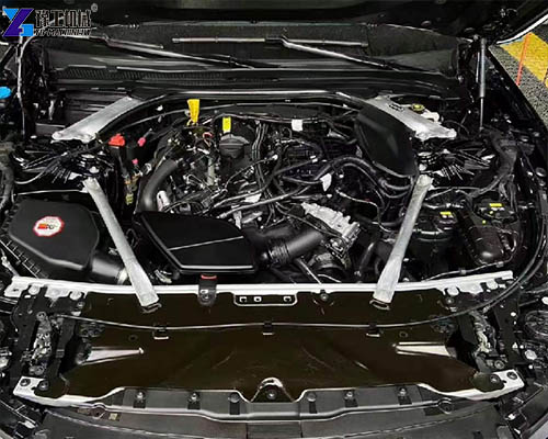 after cleaning car engine compartment
