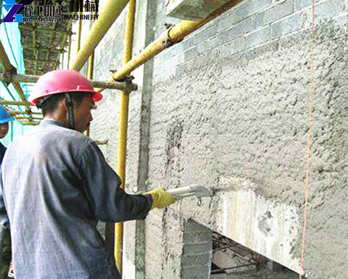 cement mortar sprayer commercial building