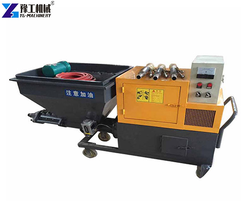 cement plaster spray machine