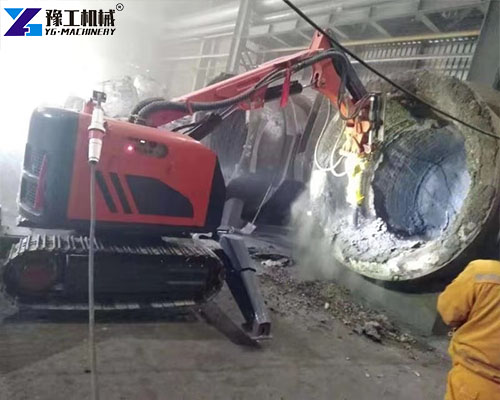 demolition robot confined space