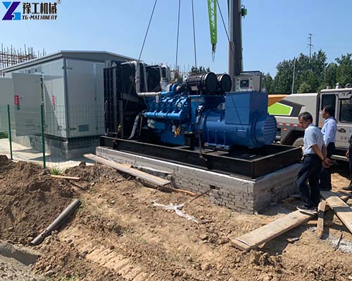 industrial generator for sale job site