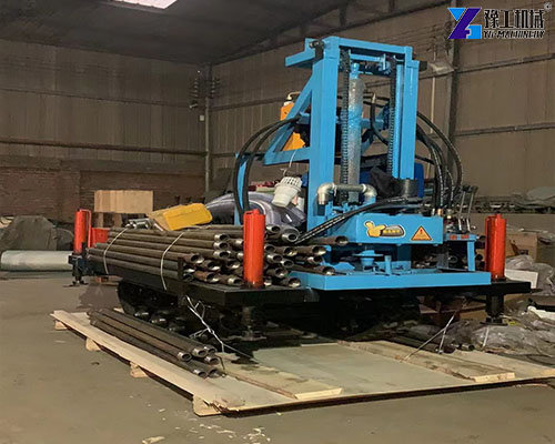 large crawler-type drilling rig shipped
