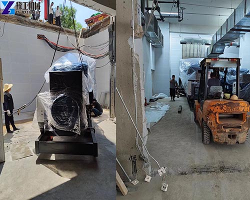 portable generator for construction site working