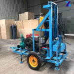 Small Water Well Drills single-mast wheeled water well drilling rig