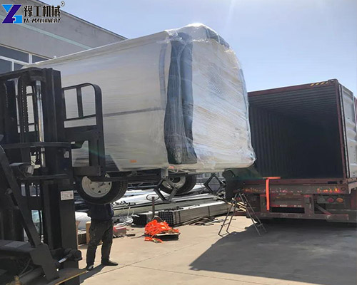 custom built food trailers shipping