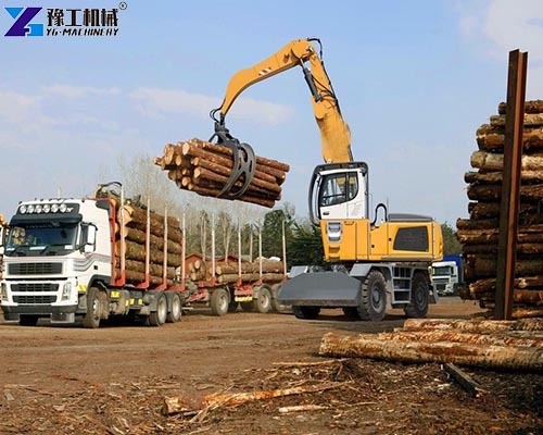 excavator log grapple for sale
