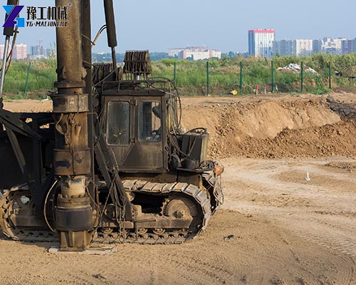 small rotary drilling rig machine