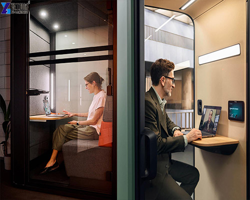 soundproof meeting pod
