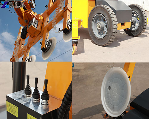 glazing robot components