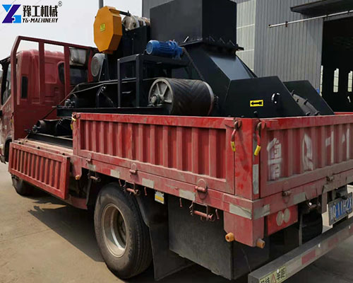metal shredder machine shipment