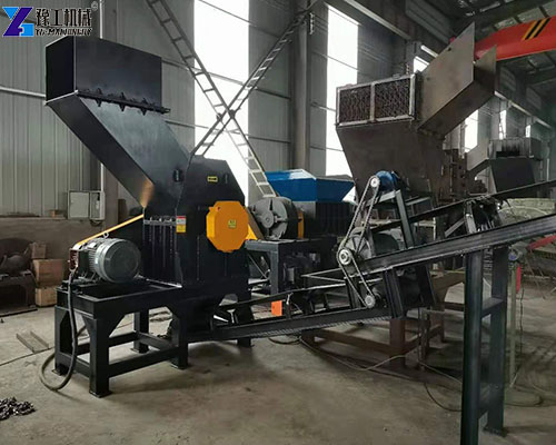 scrap metal shredder machine factory workshop
